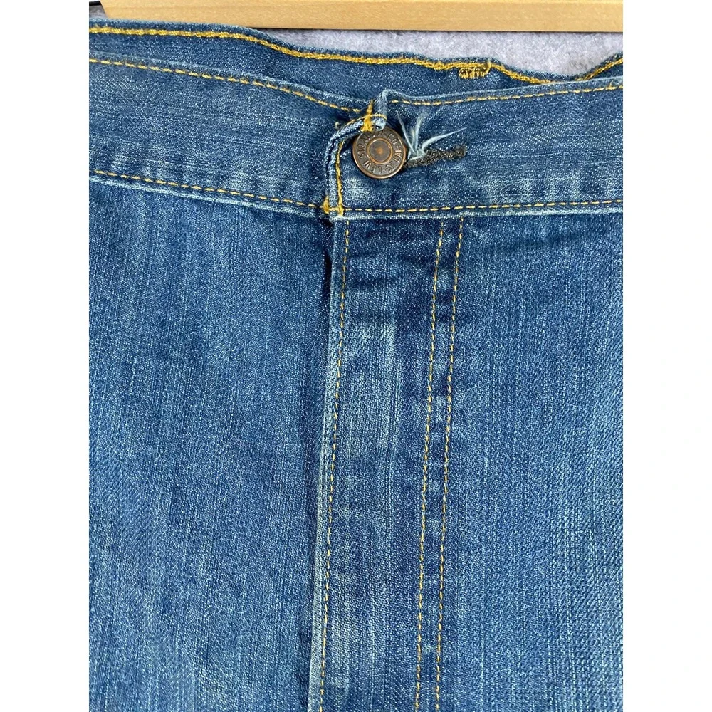 Levis 559 Relaxed Straight Mens Jeans Blue Medium Wash Denim W46 L30